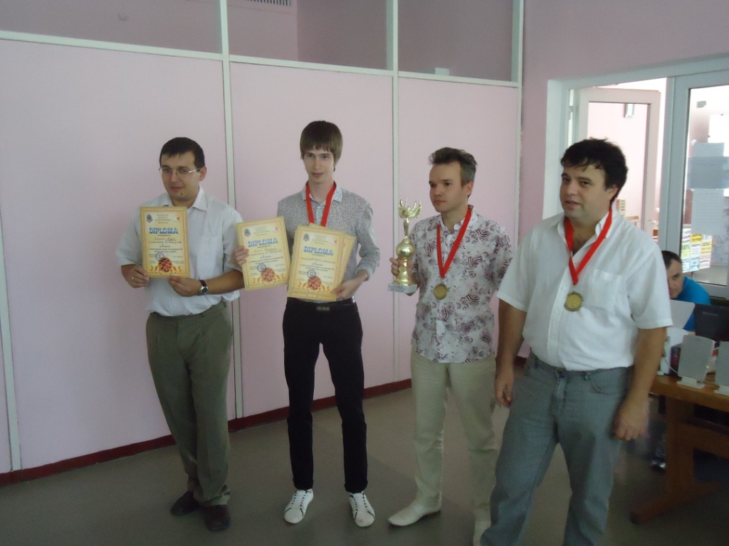Победители командного чемпионата мира по русским шашкам, Евпатория 2012