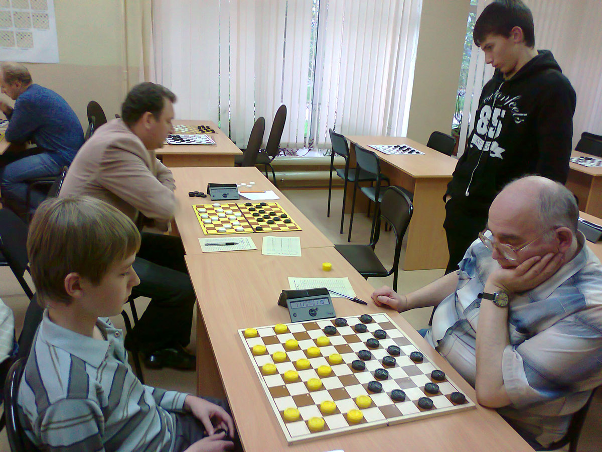 Чемпионат Нижегородской области по стоклеточным шашкам среди мужчин 2012